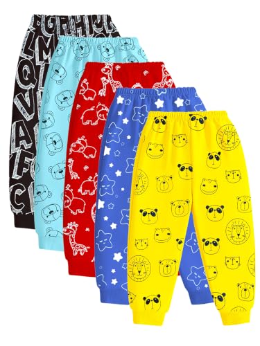 Image of Kuchipoo Regular Fit Baby Boys and Baby Girls Pyjamas - Pack of 5
