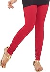 Ladyline Womens Long Premium Cotton Leggings with Double Stitches Free Size Upto XL