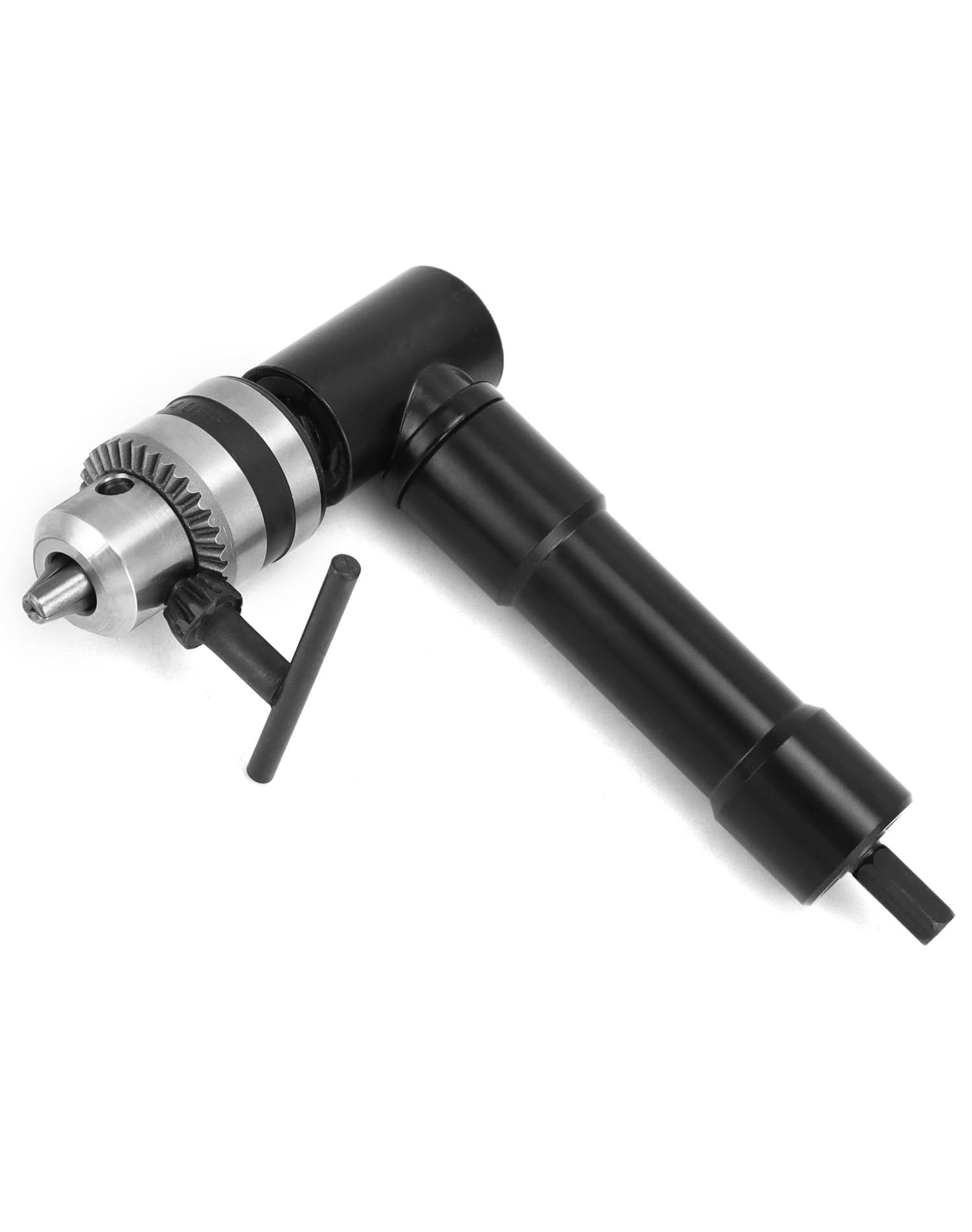 QWORK 90 Degree Right Angle Drill Attachment Adapter with 8mm Hex Compatibility for Power and Hand Drills — Amazon image 3
