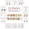 MONVICT Jewelry Making Supplies Kit - 24 + 845 Pcs Jewelry Making Tools for Repair, Crafting, Earring, Ring, and Beading #3