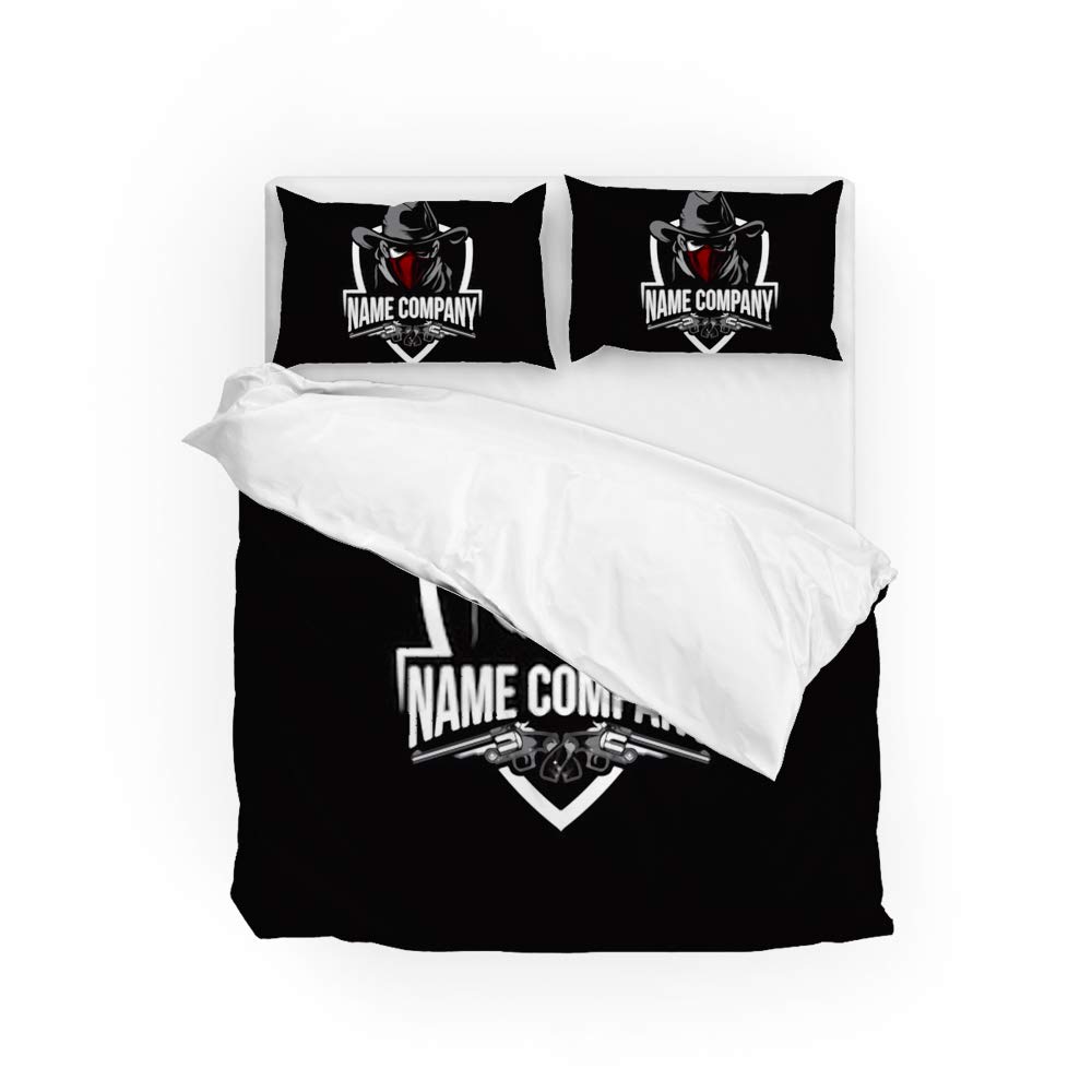 Housse de couette légère et super douce CHEHONG en microfibre de polyester
