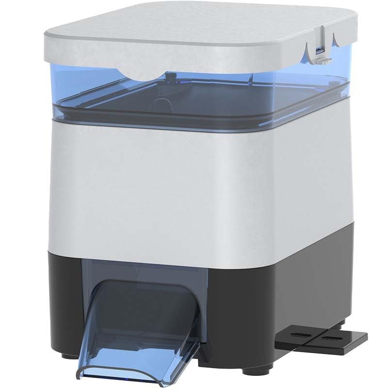 Mangeoire solaire automatique pour poissons, contrôle par application WiFi, alimentation multiple, minuterie programmable pour aquarium intérieur/extérieur