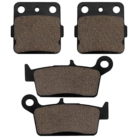 Sollon Brake Pads Front and Rear Compatible with Honda CR80 CR80R CR80RB 1986-2002 CR85 CR85R 2003-2007 Cover