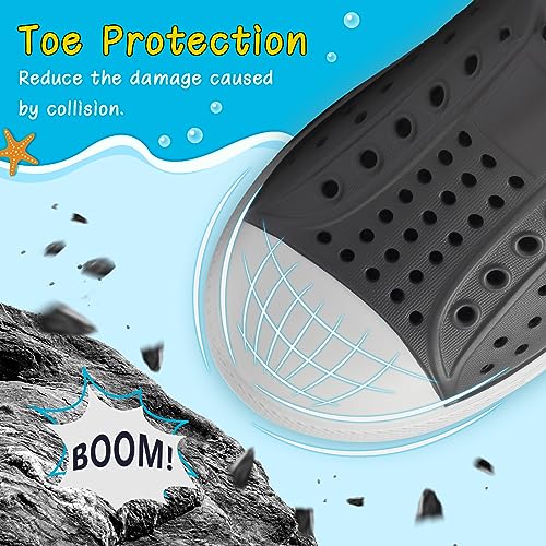 ziitop Kids Toddler Water Shoes for Boys Girls Baby Sandals Sneakers Beach Garden Swim, Anti-Slip Breathable Quick Dry Lightweight Slip-on (Toddler/Little Kid/Big Kid)2