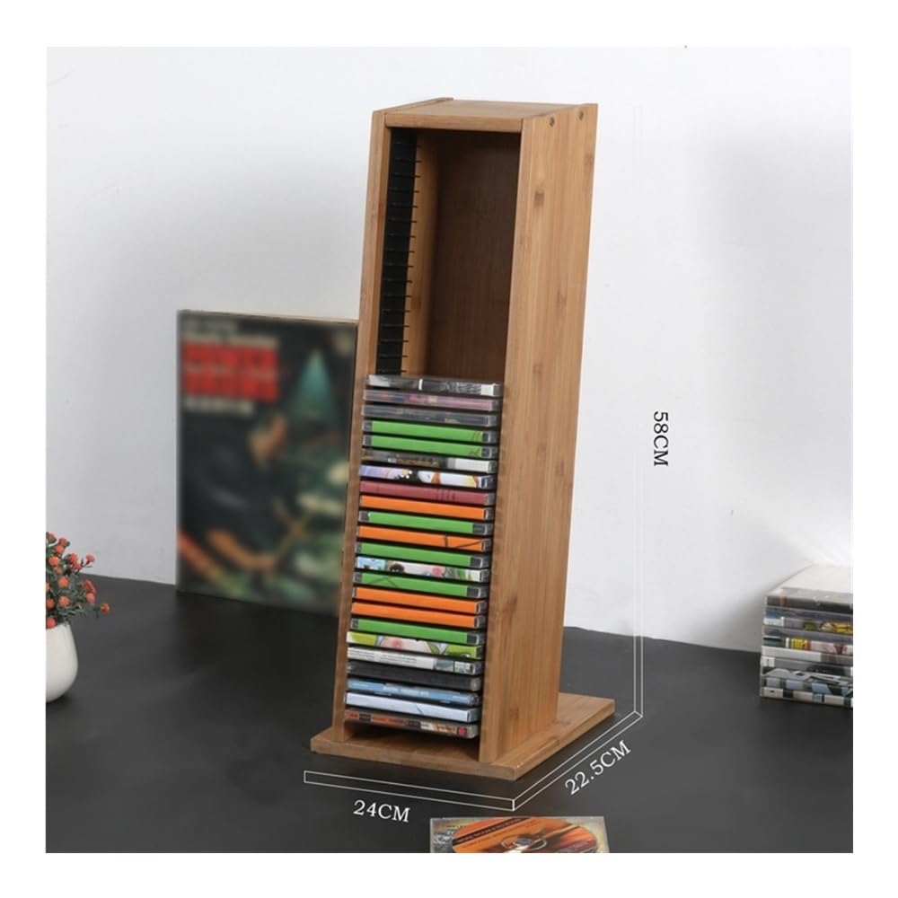 Stojak płytowy na albumy, Stojak na płyty CD Pojemność Kreatywne przechowywanie płyt winylowych