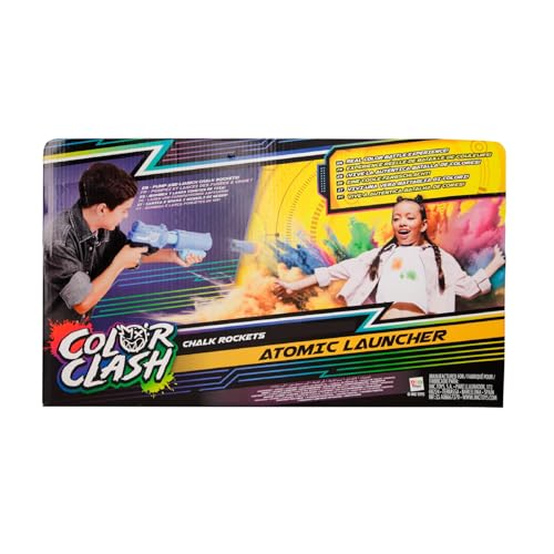 Image of Funskool Color Clash Atomic Launcher, Color Gun for Holi, Eco Friendly, Outdoor Games Toy Gun for Boys, Best Gift for Kids 8 Year Old and Above