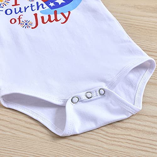 Roupas de 4 de julho para bebês, roupas de 4 de julho, conjunto de 1º aniversário e 1º conjunto de m