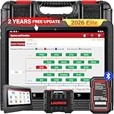 Launch X431 PRO3 (V+) V5.0 2026 Upgraded Bidirectional Scan Tool, OEM Topology Map, Scan HD Trucks, AutoAuth for FCA SGW, ECU Coding, 55+ Services, All System Diagnose, 2-Year Free Update, CAN FD