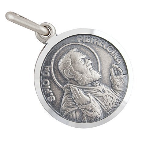 Preisvergleich Produktbild AFP Anhänger Pater Pio 925 Sterling Silber AS-500