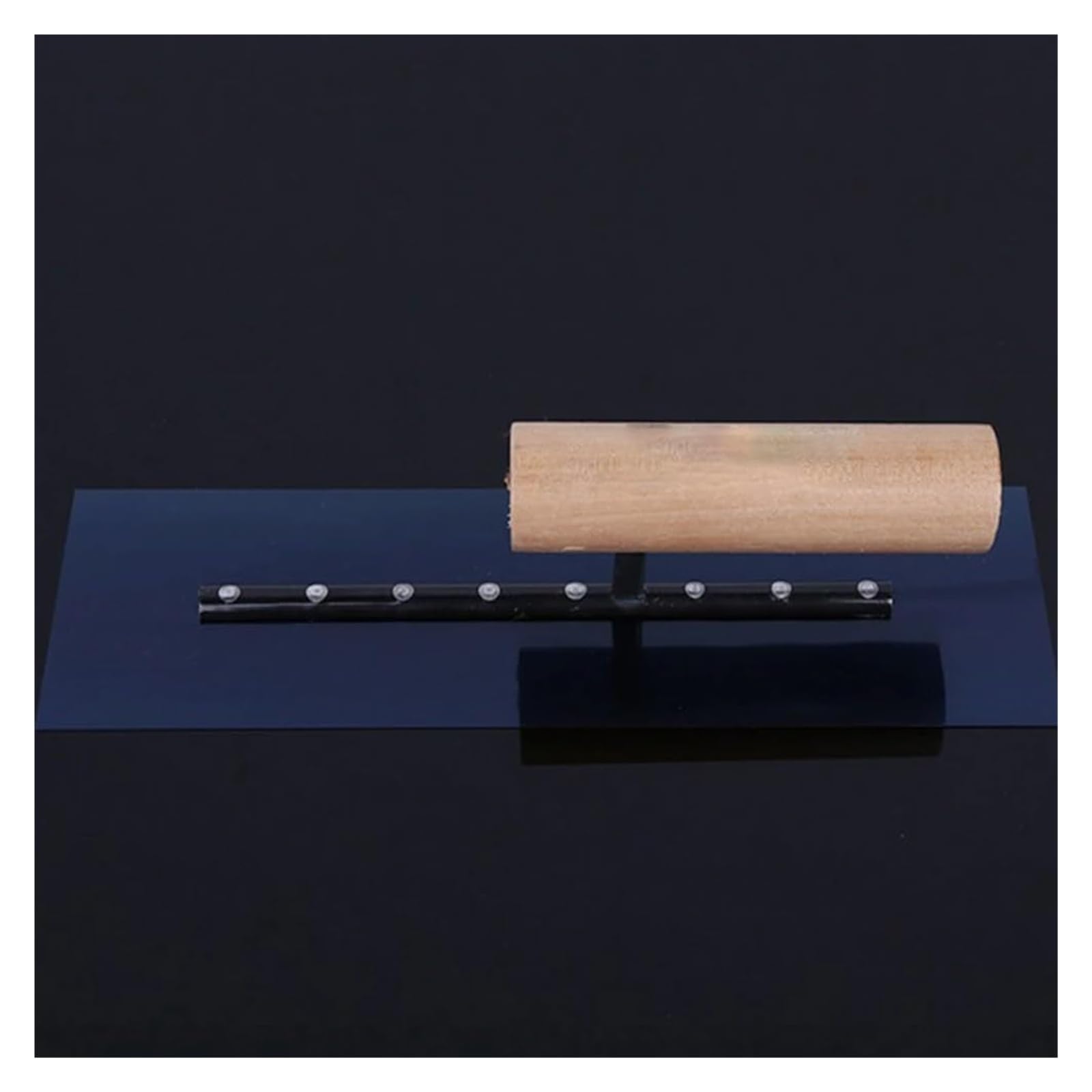 Spatola per cemento, Finitura in acciaio al carbonio for muratura, manico in legno leggero, utensile manuale for intonacatura for cartongesso | 30cm