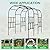 UrGROWA Outdoor Garden Arch Trellis, 87" H Large Garden Trellis for Climbing Plants, Metal Plant Support Trellis Archway Arbor Tunnel Large Trellis for Vegetables Plant Cucumber Trellis