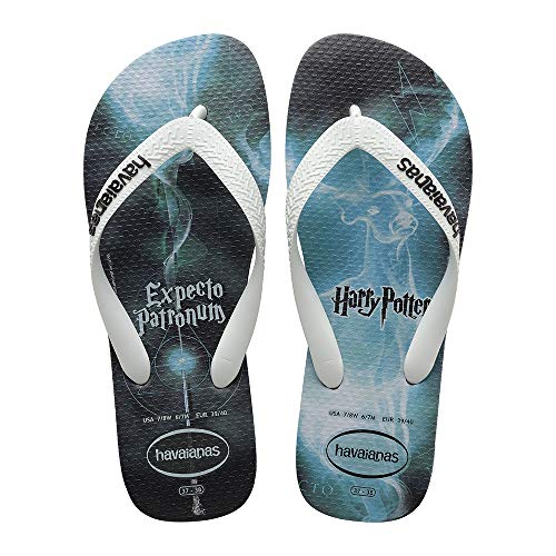 Chinelo Harry Potter, Havaianas, Adulto Unissex, Novo Grafite, 37/38