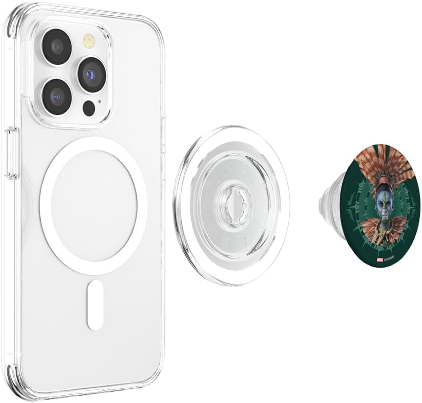 Marvel Black Panther: Wakanda Forever Namora Atlantis Face PopSockets MagSafe PopGrip for iPhone