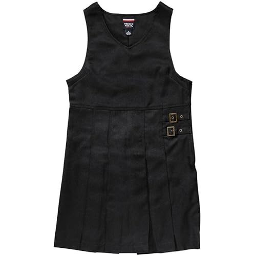 French Toast Girls' Double Buckle Tab Jumper