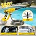 Cordless Pressure Washer Compatible with Dewalt 20V Battery, 4 Working Modes Max 65 Bar, Brushless Handheld Power Washer, 6-in-1 & 180° Rotating Nozzle for Cleaning & Irrigation (No Battery)