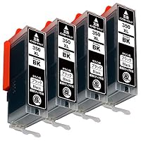 Amazon.co.jp: Canon（キャノン用）BCI-350XLBK(BK/ブラック)-4本