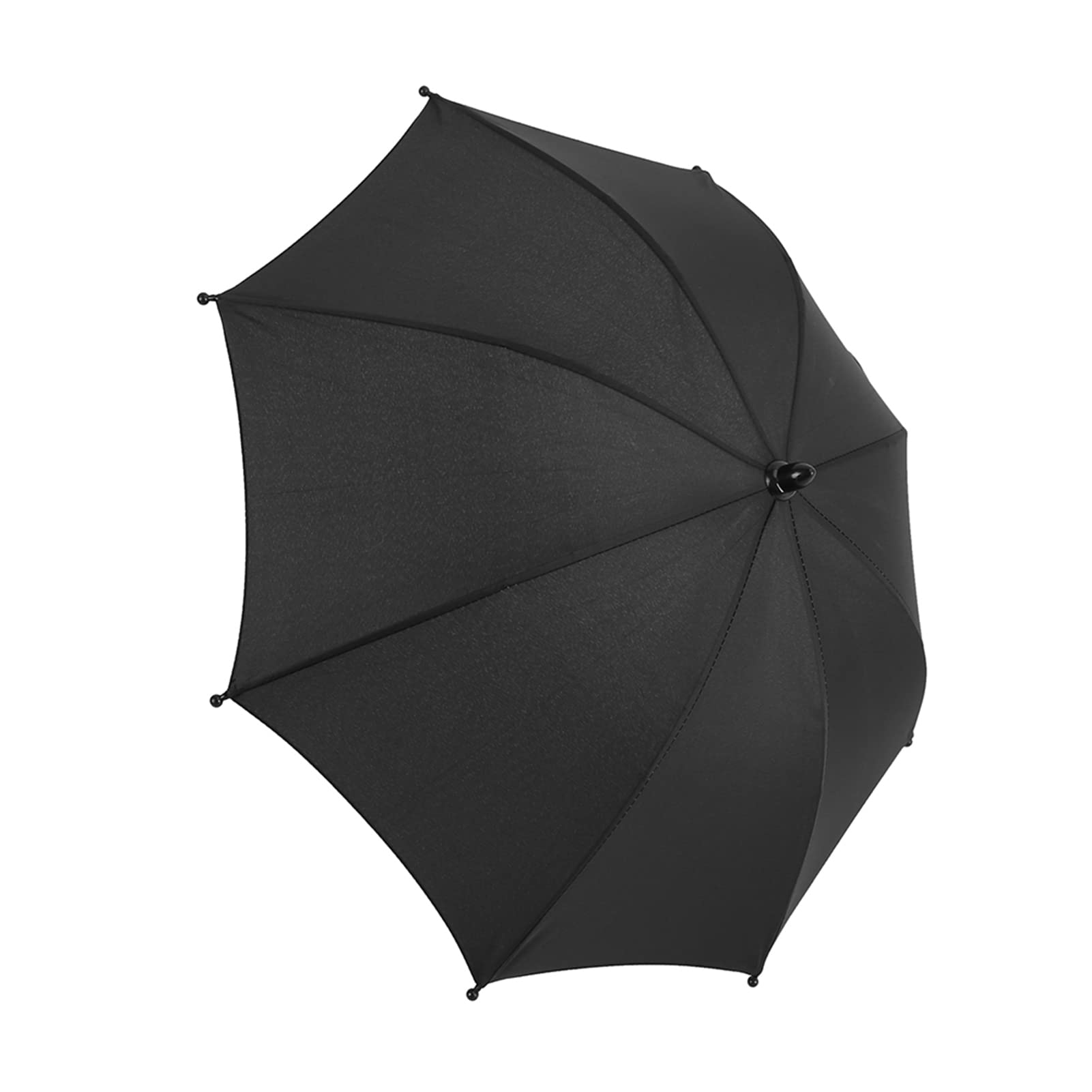 Wózek z parasolką, Uniwersalny Parasol Przeciwsłoneczny do Wózka Spacerowego Ochrona Przed Promieniowaniem UV z Elastycznym Uniwersalnym Uchwytem Parasol do Wózka Dziecięcego o