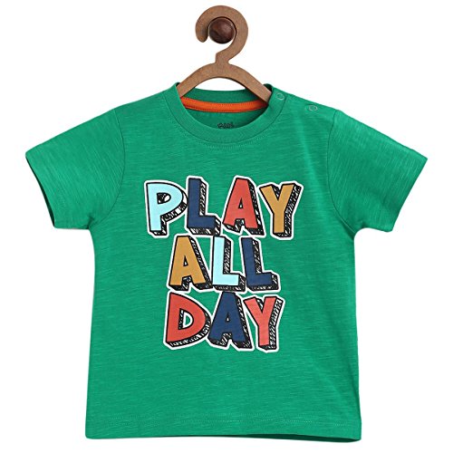 Image of MINIKLUB Boys Knit Tee-Orange