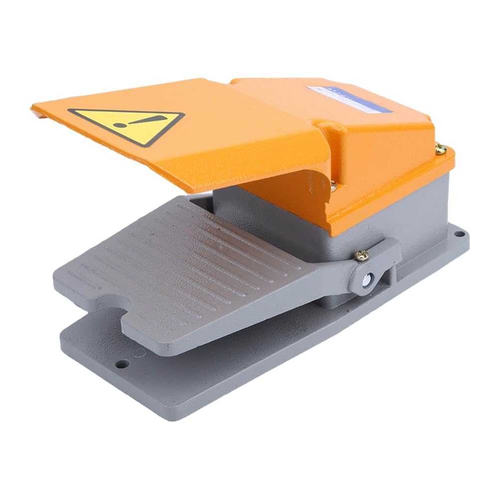 Jnchdghwa Yellow Power Controller Foot Control Pedal Lt4 Aluminum Shell Jog Pedal For Machine Tool Equipment Foot Pedal