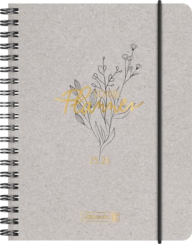 BRUNNEN Schülerkalender 2025/2026 „Botanical“ | A6, Karton