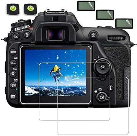 debous Screen Cover for Nikon D7500, Optical Tempered Glass 0.3mm 9H Hard Film (3 Pack)