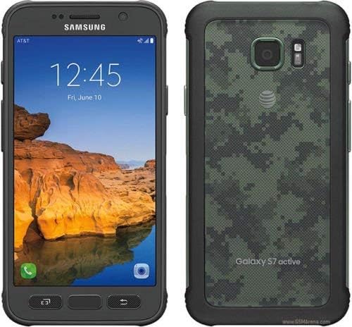 Amazon.com: Samsung Galaxy S7 Active G891A 32GB AT\u0026T, color verde camuflaje  : Celulares y Accesorios