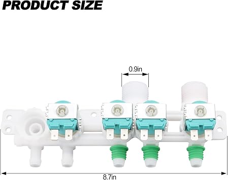 WA44A3405AP/A4 WA45M7050AW/A4 WA44A3405AV/A4 Washer Water Inlet Valve
