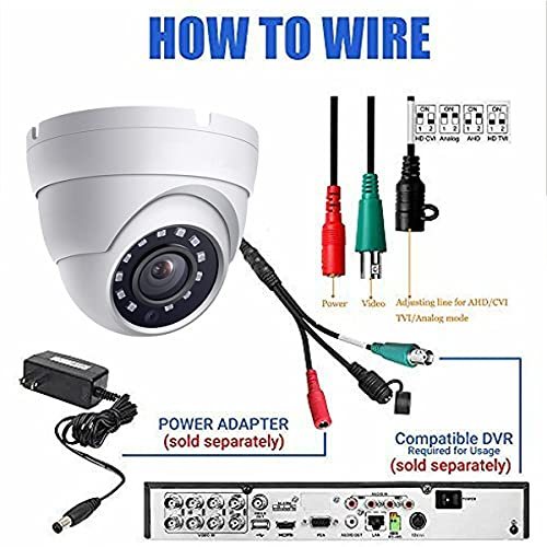 Real Hd HD ANALOG 2Mp Dome Tvi Ahd Cctv Surveillance Security Camera thumb #4
