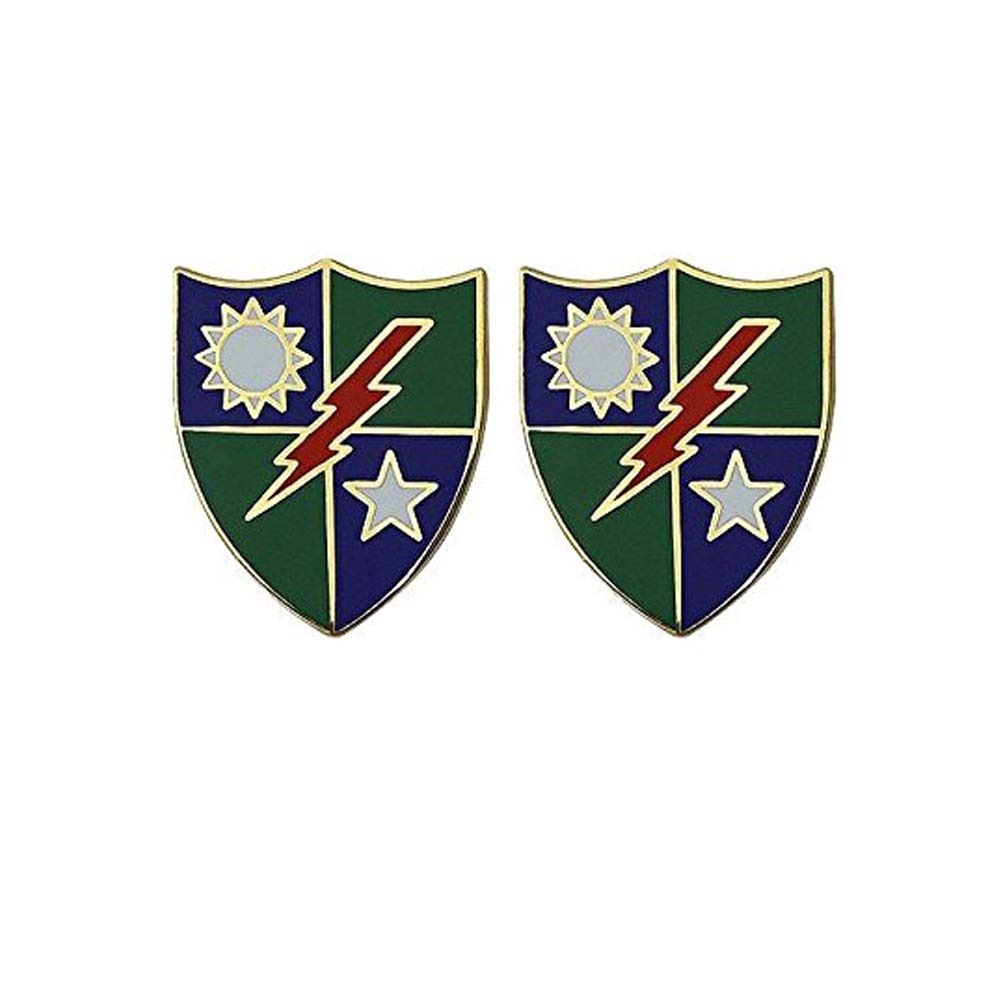 Insignia Depot 75th Ranger US Army Unit Crest, Multicolored, Regulation