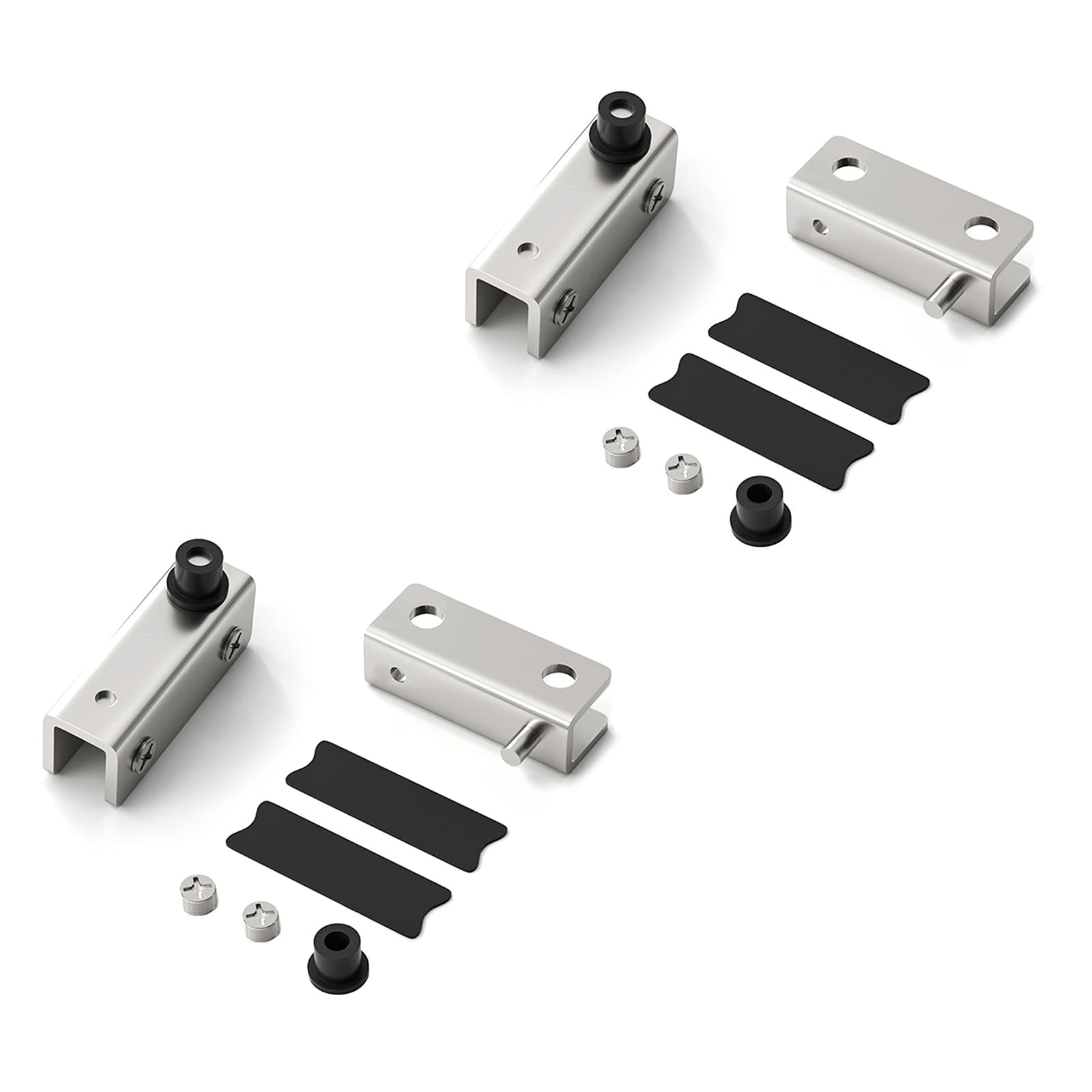 Quiet Soft-Close Stainless Steel Hinges, Heavy Duty Design for Cabinet Door Hardware Childs Safe Cabinet Hinges