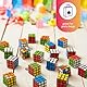 THE TWIDDLERS 30 Mini Puzzle-Würfel Zappelspielzeug Geschwindigkeitswürfel, 3x3 - Perfekt als Mini-Spiele Party-Taschenfüller für Kinder, Denkaufgaben Multipack Klassenzimmer Belohnungen - 3cm