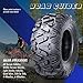 ROADGUIDER Set 4 ATV/UTV Tires 26x9-12 Front 26x11-12 Rear 10277/278...