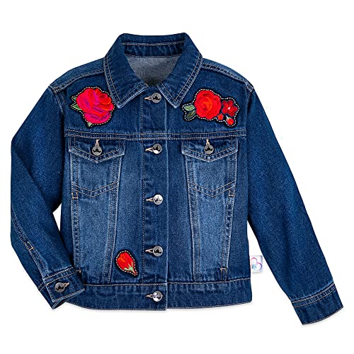 Disney Inspired by Belle – Beauty and The Beast ILY 4EVER Denim Jacket for Girls 7/8