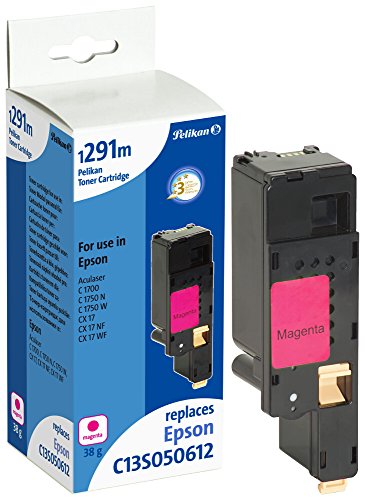 Preisvergleich Produktbild Pelikan 4237033 Toner 1291" Ersetzt Epson C13S050612 Magenta