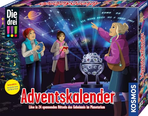 Kosmos 632649 Die DREI !!! Adventskalender 2025,...