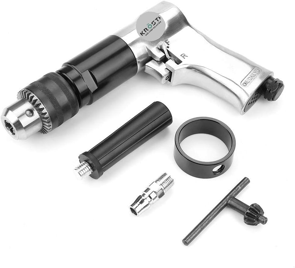 KROST 13mm Air Drill Machine, Pneumatic Drill Machine, Chuck Capacity Reversible Drill Machine (13mm) (B0CGXNY9GB) Amazon Price History, Amazon Price Tracker