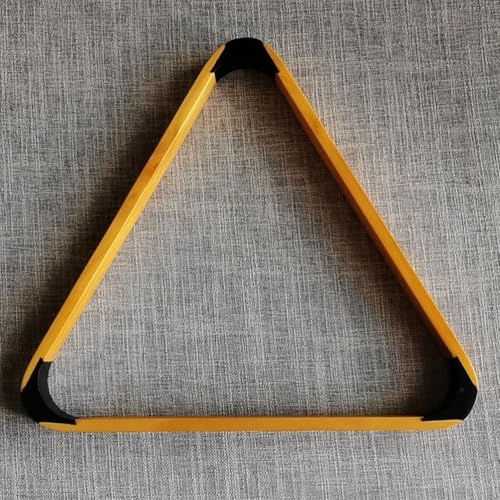 Support de boules de billard en bois de pin robuste triangle 8-ball de table - 7
