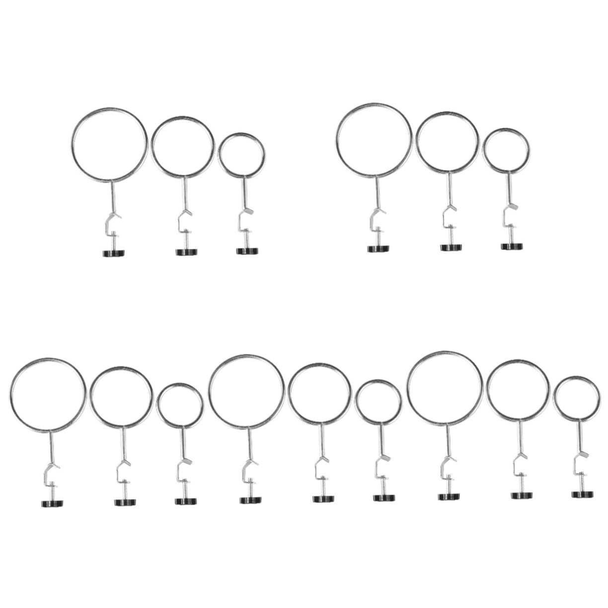 OUNONA Lot De 5 Pinces De Laboratoire Pour Expériences 3 Pièces X 5