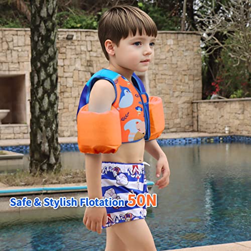 Image of Gogokids Puddle Float Jumper 33-66 Pounds, Toddler Swim Vest Kids 2-6 Years