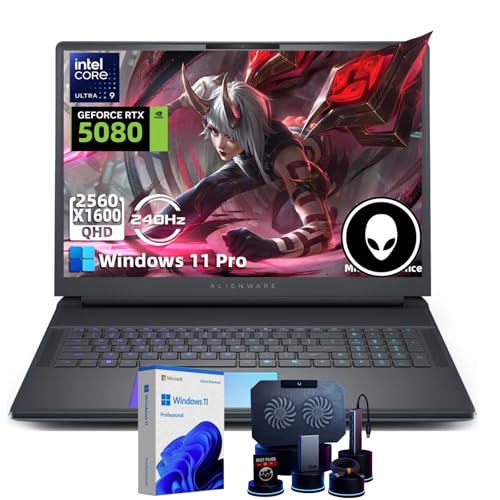 Alienware 16 Area-51 Q[~Om[gp\R - Intel 24-Core Ultra 9 275HX, NVIDIA RTX 5080, 16C` 2.5K QHD+ 240HzfBXvC, 64GB DDR5, 4TB SS