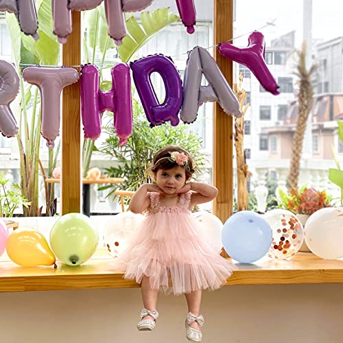 Baby Girl First Birthday Outfits Fancy Tulle Flower Girl Tutu Dress For Wedding Guest 1St Birthday Photoshoot Blush Baby Pink 6 Months #TOP4