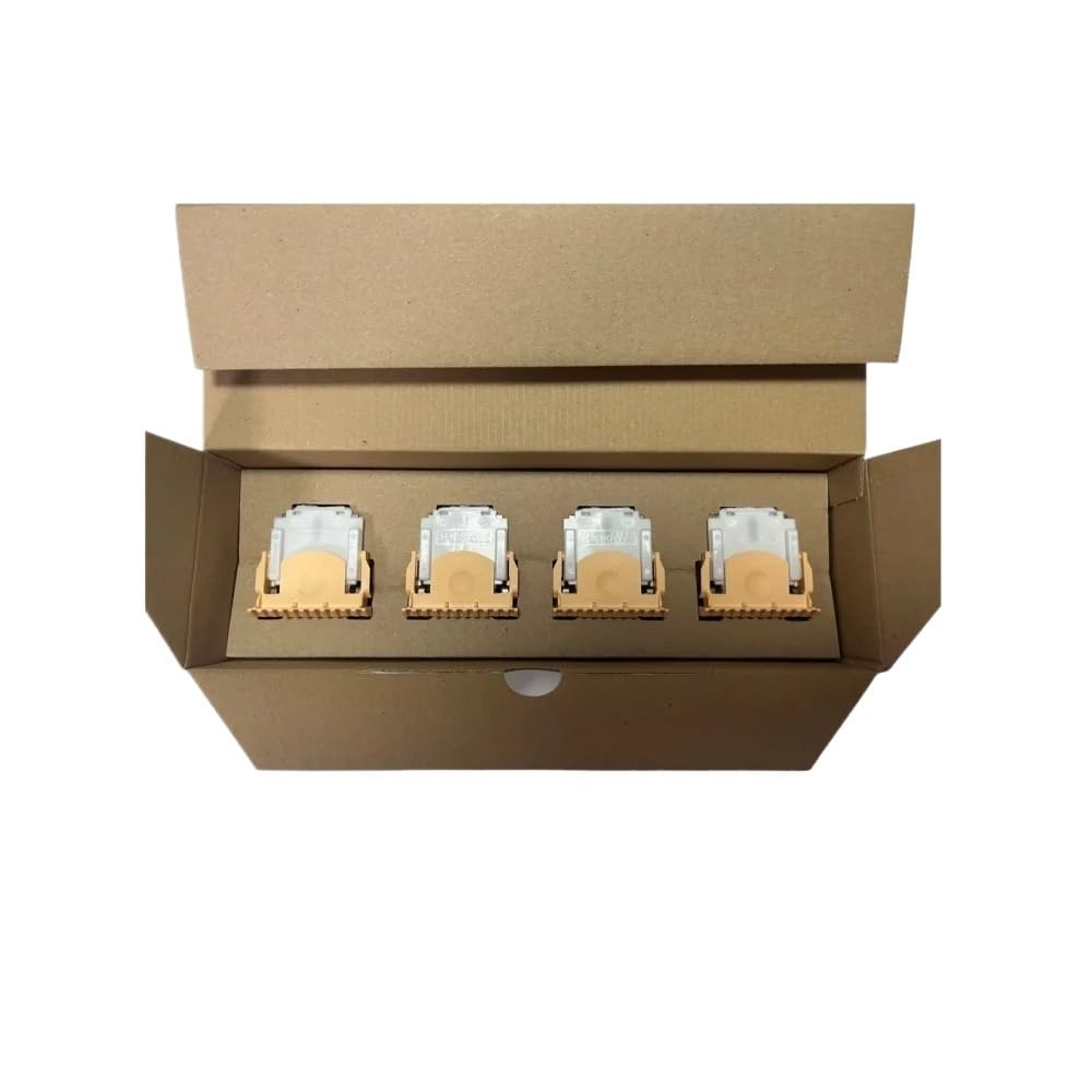 Outils Nouveau livret d'agrafes HC S-4130 S-4130G, Compatible avec Les Cartouches d'agrafes Riso ComColor 3010 7010 7050 9050 FW GD Series, 1 boîte de 4