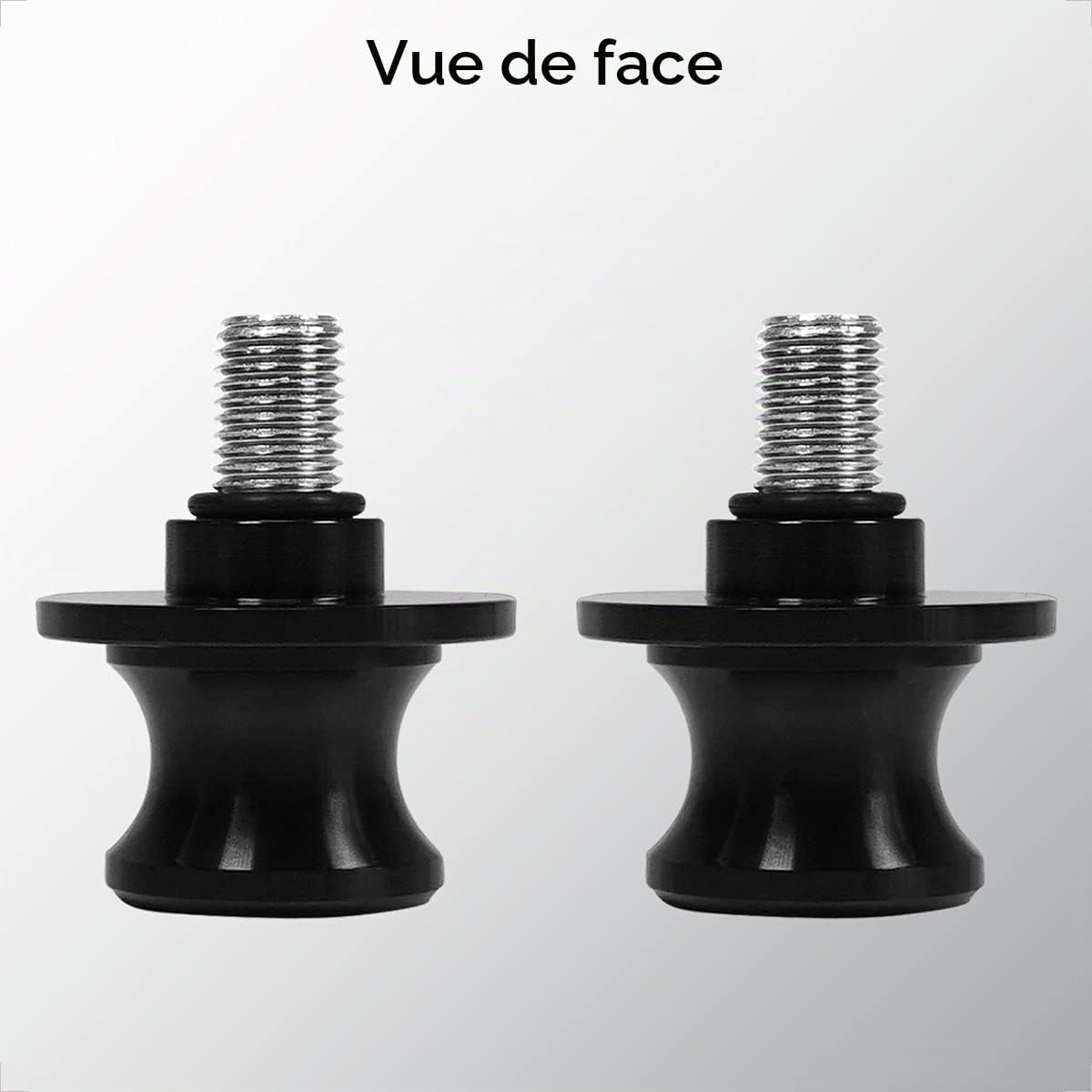 Diabolos Moto Support universel en aluminium CNC M6X1mm, M8X1.25mm, M10X1.25mm Support de montage de bobine pour Yamaha YZF R1 R3 R6 R25 R125 R1000 R6S Yamaha MT-01 MT-03 MT-09 MT-10 Aprilia RSV4