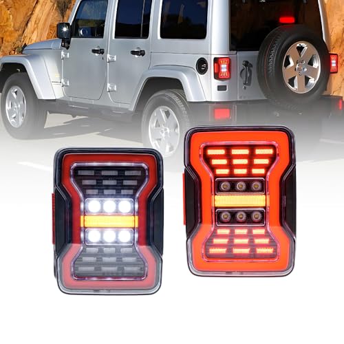 Feux arrière à LED feux de freinage et recul avec clignotants séquentiels