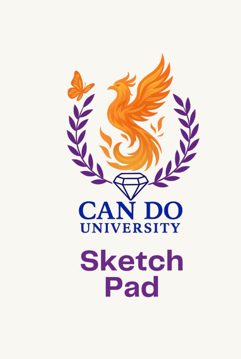 Can Do University Sketch Pad: A Creative Companion for the Soul's Becoming      Hardcover – February 21, 2026