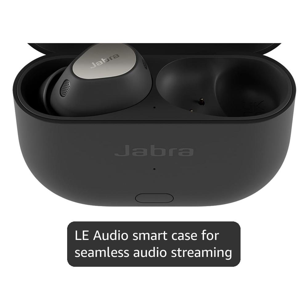 Jabra Elite 10 Gen 2 Wireless Bluetooth Earbuds, Enhanced spatial