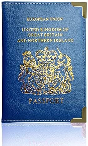 Lizzy UK & European Passport Passport Wallet PU Leather Light Pink