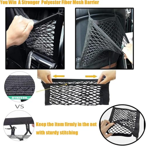 DYKESON Dog Car Net with Storage
