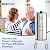 ICEPURE Gravity-fed Water Filter System, 2.35G Stainless-Steel 304 Countertop Filter System with 6 Black Carbon Filters, Providing Clean&Clear&Fresh Water, Used for Camping, RVing, Emergencies, Home