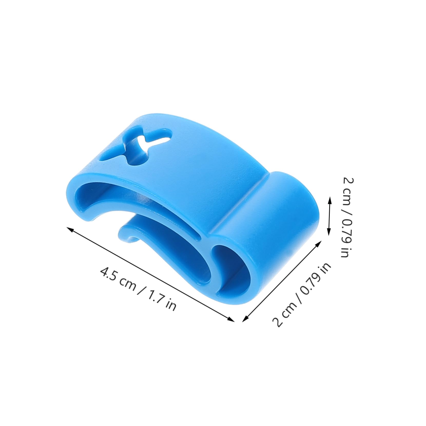 GOOHOCHY Disc Clamps Set Portable Flying Disc Clip Plastic Clip for Boys and Girls